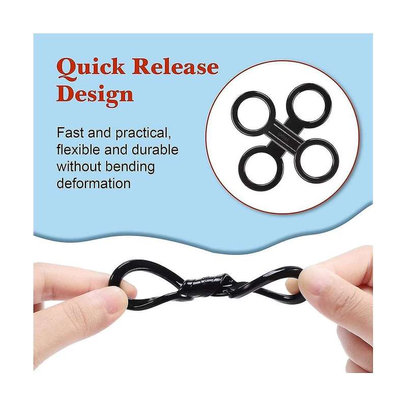 12Pc Silicone Snorkel Strap Keeper Dive Lock Kit,Dive Universal Plastic Clip Snorkel Strap Keeper Tu