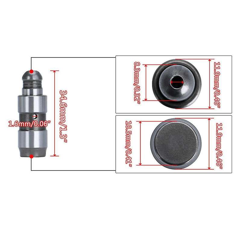 12pcs 5184332aa Valve Lifter Kit for Grand Ram Pentastar 3.6l 2011-2020 Adjuster Valve Lash Tappet