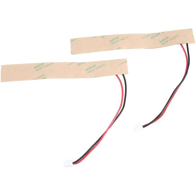 12Pcs 20Mmx140Mm Film Heater Plate Adhesive Pad,PI Heating Elements 24V 72W Strip Heater Adhesive Po