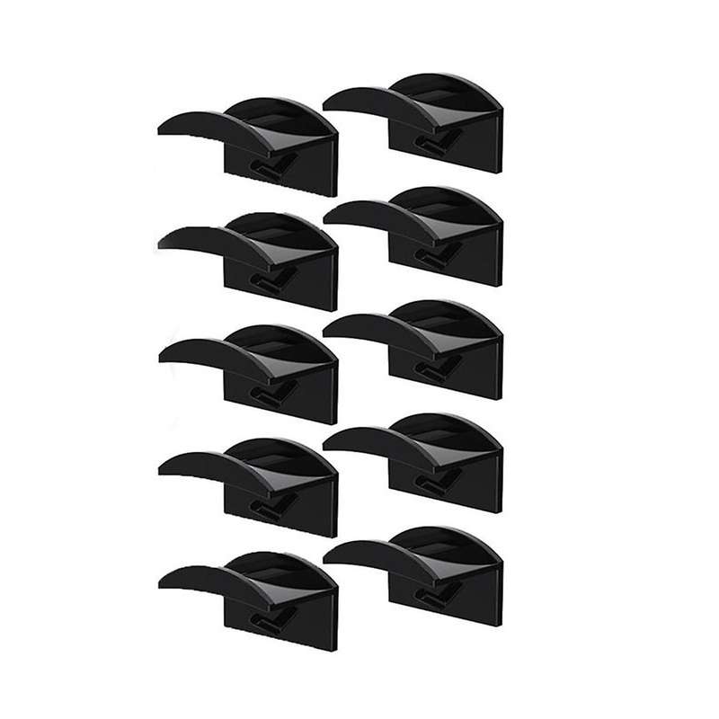 12pcs Adhesive Hat Hooks for Wall Hat Racks for Baseball Caps, Minimalist Hat Rack Design, Strong H