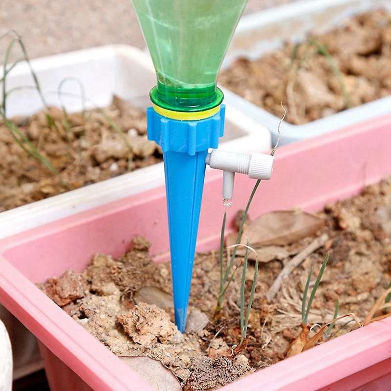 12Pcs Auto Self Watering Device Automatic Watering System Garden Plant Automatic Irrigation Tool Spi