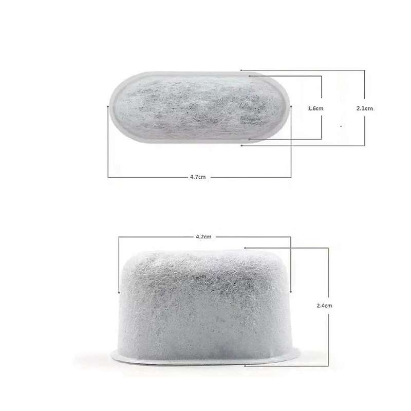 12pcs Coffee Replacement Activated Charcoal for -1100 -115o Coffee Maker Machine Charcoal Water Fil
