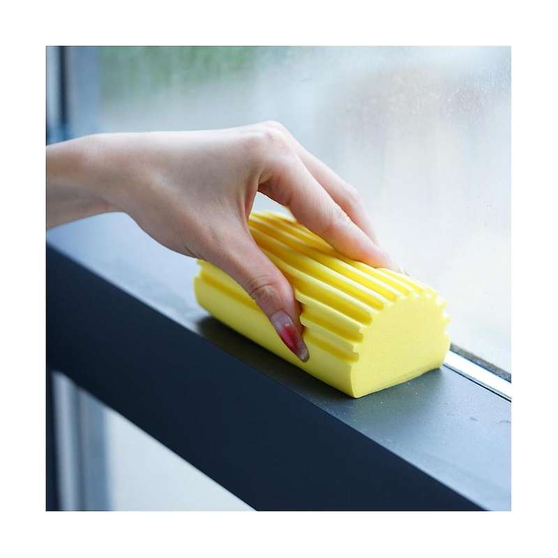 12pcs Damp Clean Duster Sponge Cleaning Brush Duster for Cleaning Blinds Glass Baseboards Vents Rail
