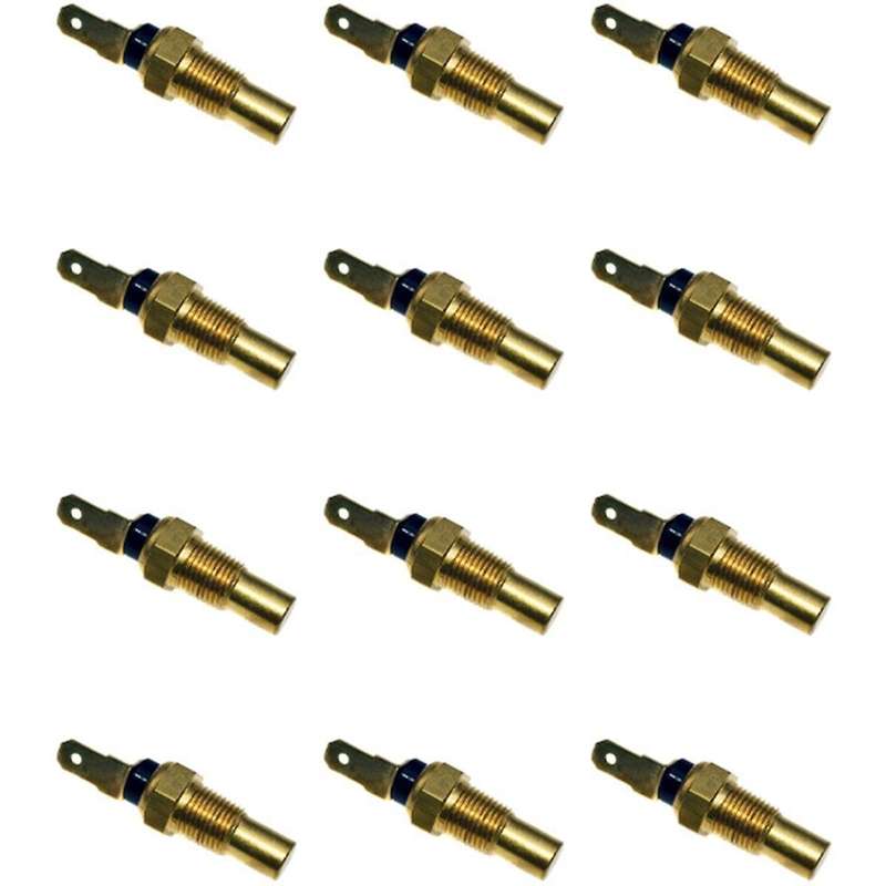 12pcs Coolant Temperature Sender Unit MD091056 34850-82000 for Car Water Temperature Sensor