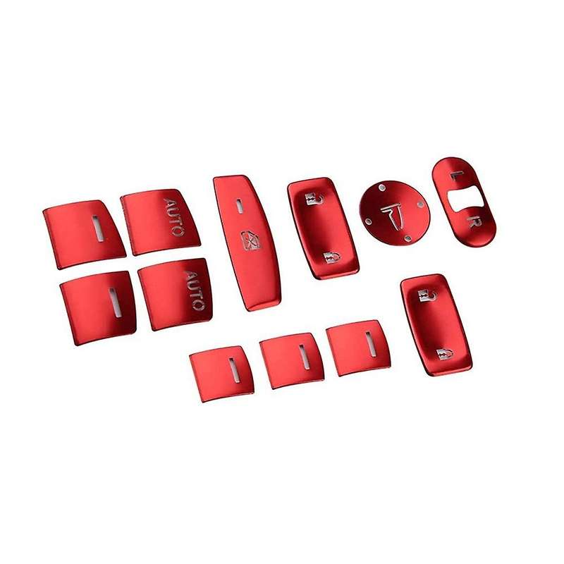 12PCS for 11Th Gen 2022 Armrest Door Window Lift Button Cover Trim Decoration Sticker Car Accessorie