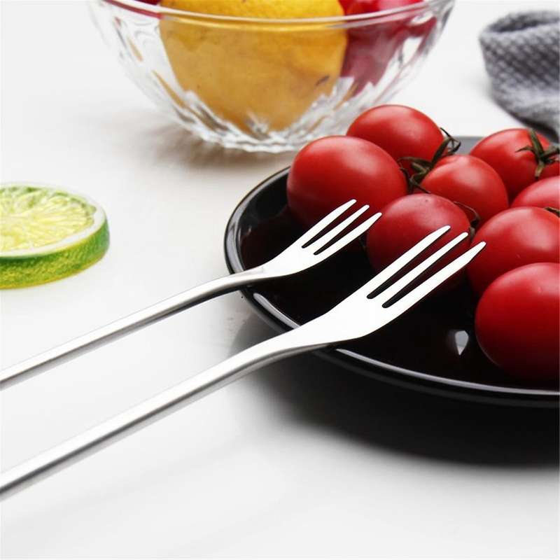 12pcs Fondue Fork Grilling Set Muddler for Cocktails Set Reusable Fruit Forks Bbq Fork Dipping Ice C