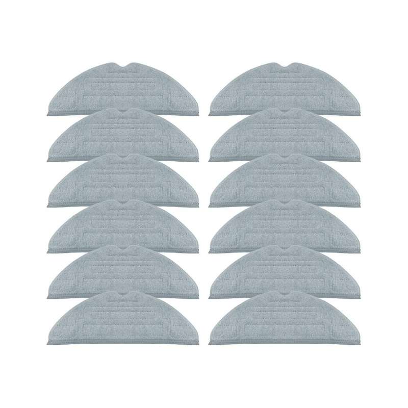 12pcs for S8 S8 Plus S8+ S8 Pro Ultra G20 Double Vibration Mop Pad Vacuum Cleaner Robot Mop Cloths