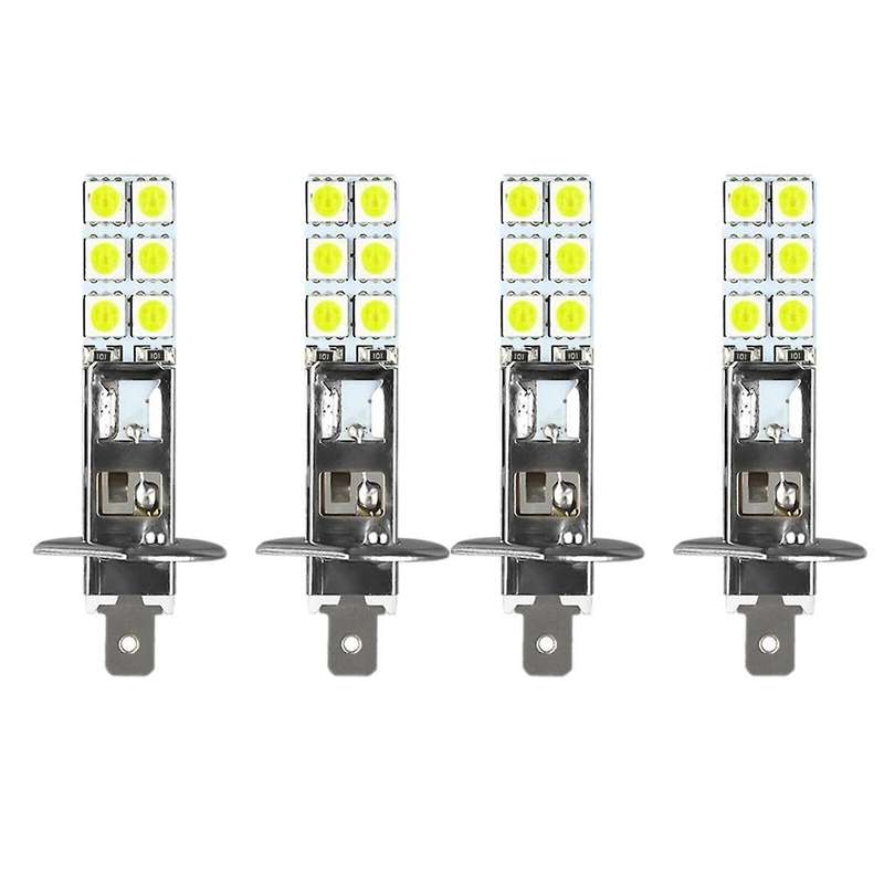 12PCS H1 6000K Super White 80W LED Headlight Bulbs Kit Fog Driving Light