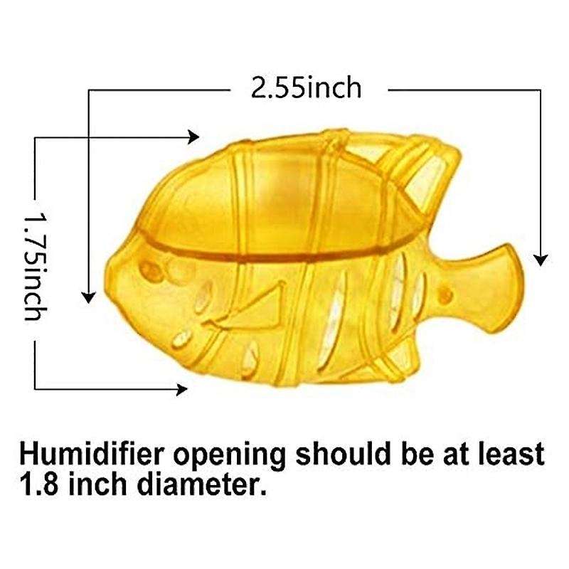 12PCS Humidifier Cleaner, Universal Humidifier Tank Cleaner Fish,Warm & Cool Mist Humidifiers, Humi