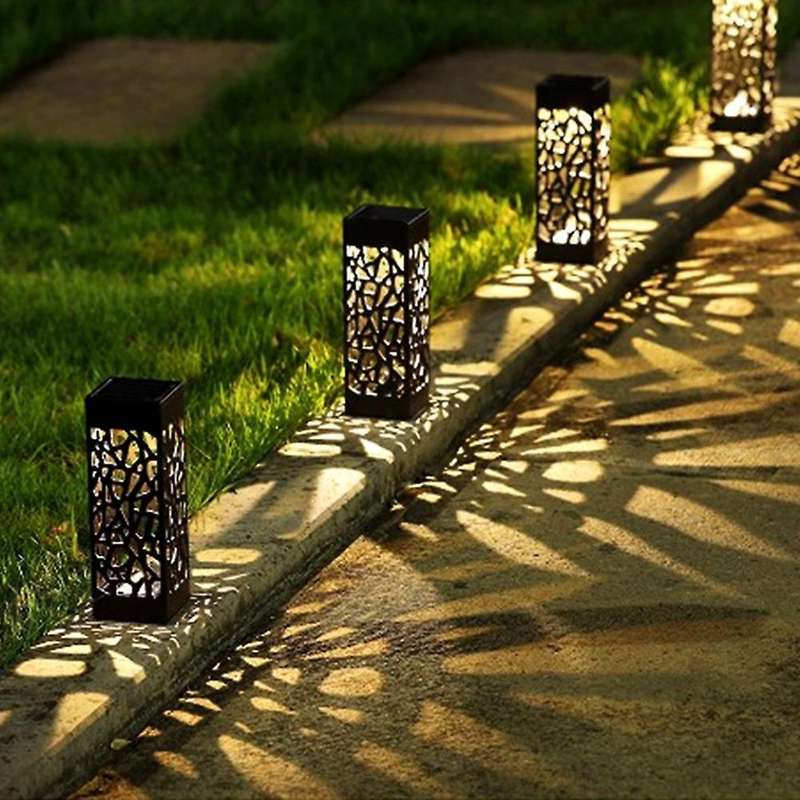 12PCS LED Solar Light Garden Decoration Lawn Lamp Outdoor Home Pathway Bulb Light Sensor Waterproof