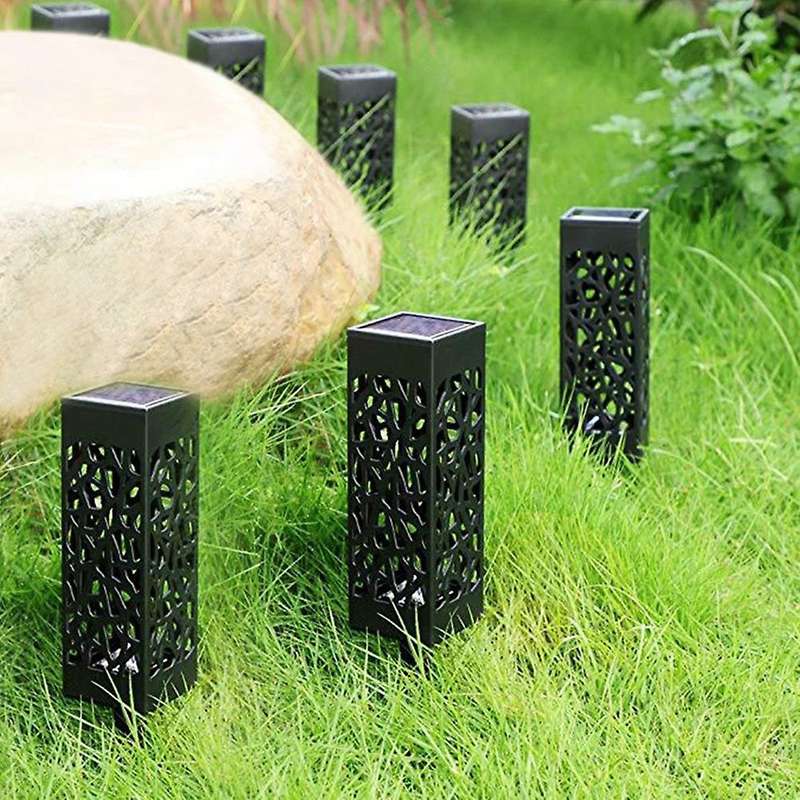 12PCS LED Solar Light Garden Decoration Lawn Lamp Outdoor Home Pathway Bulb Light Sensor Waterproof