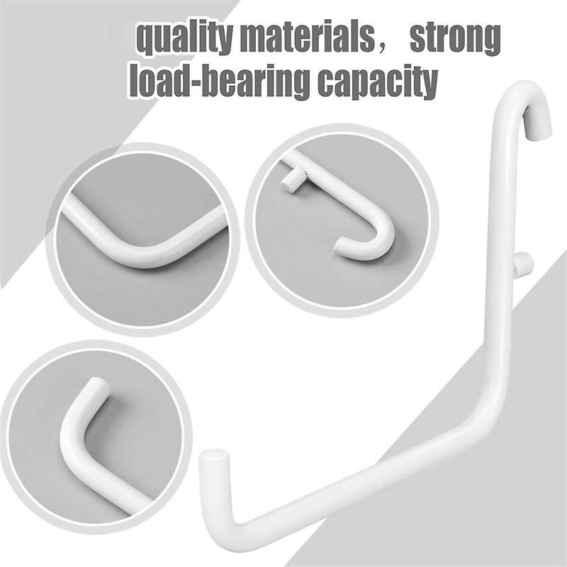 12Pcs Peg Board Hooks, Peg Board Accessories, Long Peg Board Hooks Set Metal Storage Tool Waterproof