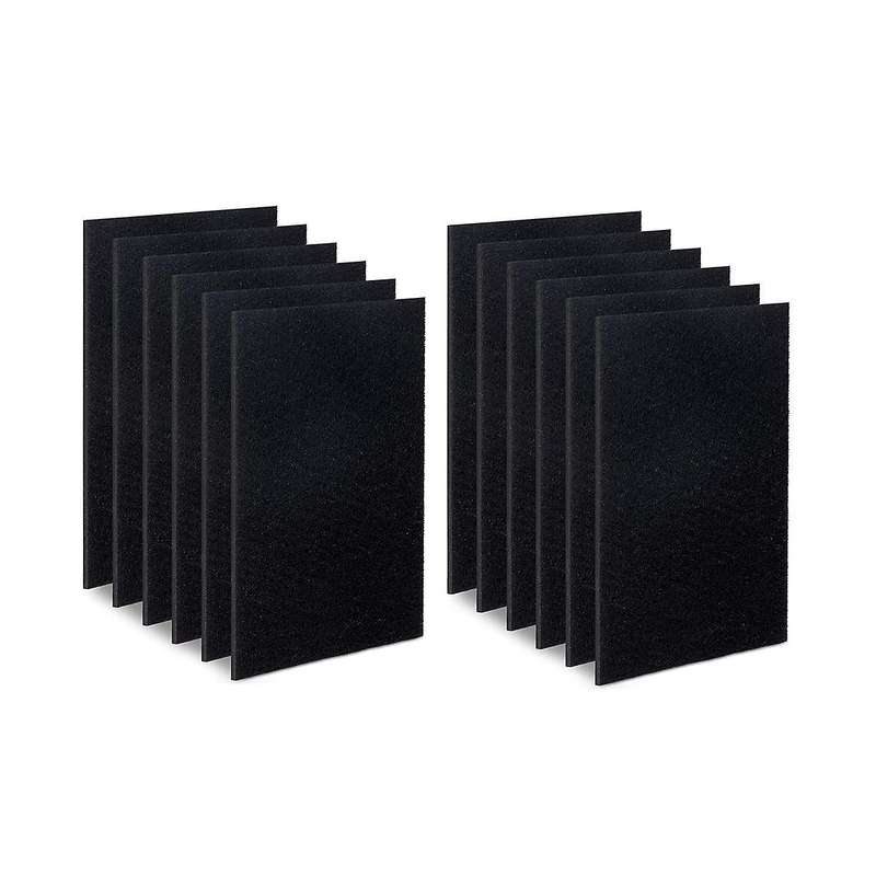 12pcs Premium Carbon Activated Pre Filters Air Purifier Accessories for Hpa100 Air Purifier