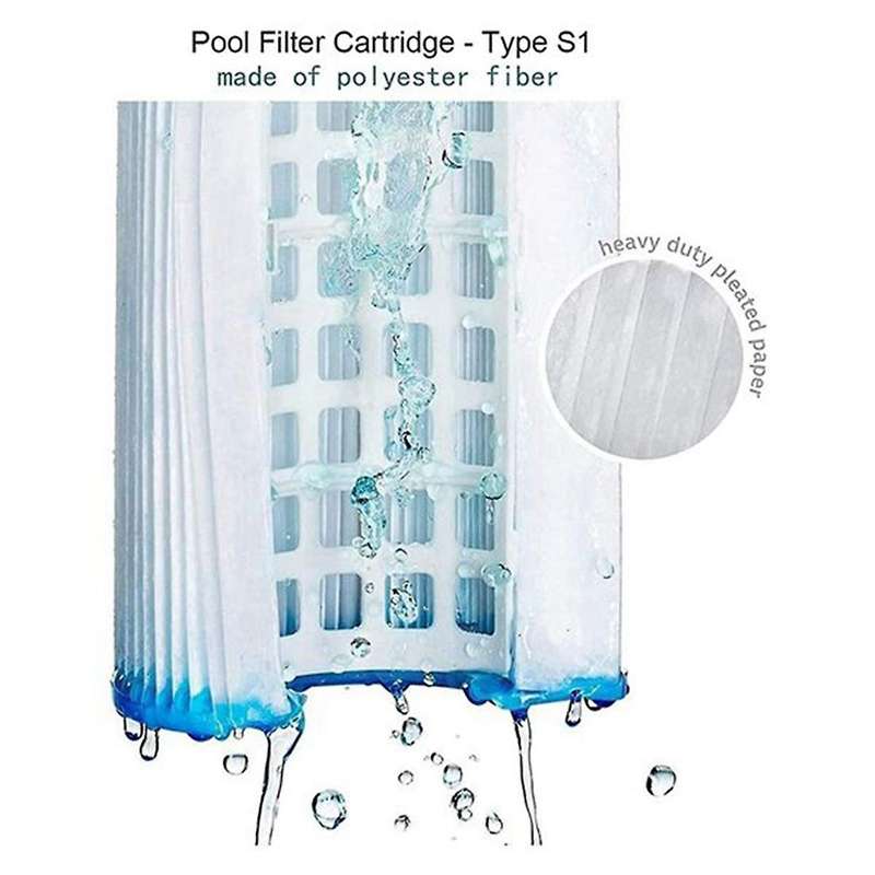 10Pcs Replacement Filter for Spa Filter 29001E 11692,Type S1 Hot Tub Filter for 28403E,28407E,28443E