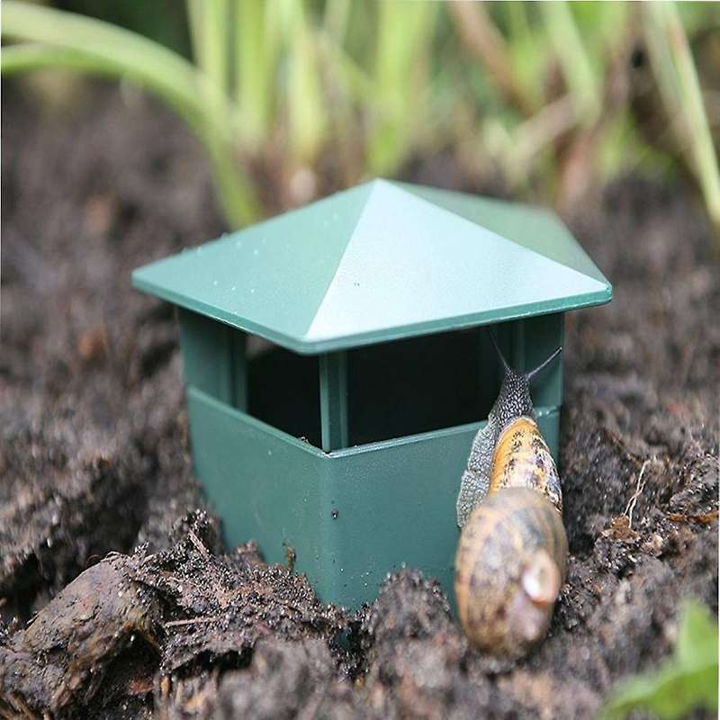 12Pcs Reusable Bait Snail Traps Garden Pest Catch Trap Safe Gardening Slugs Snails Catcher Eco-Frie