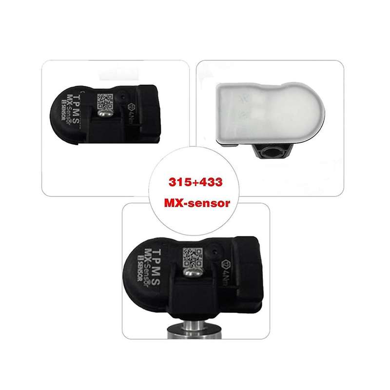 12pcs Programming Tpms Sensor 315/433mhz Universal 2 In 1 Mx-sensor Tire Pressure Monitor System Re