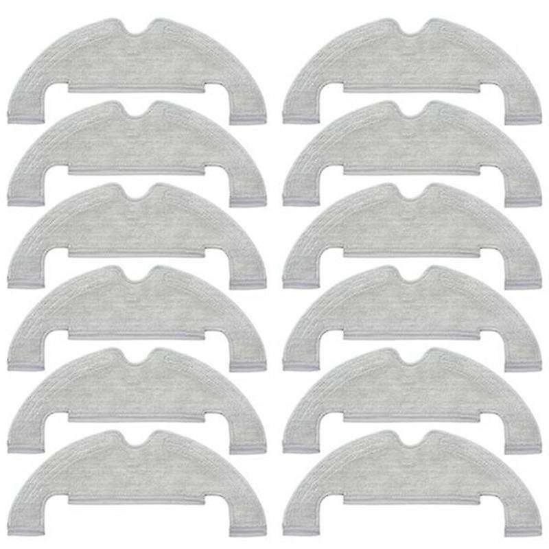 12Pcs Replacement Mop Cloth Rag Pad