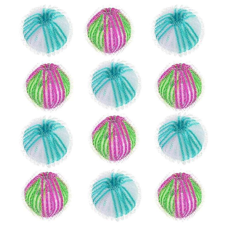 12pcs Reusable Pet Hair Removal Device for Laundry, Effective Comfortable Laundry Pet Hair Catcher