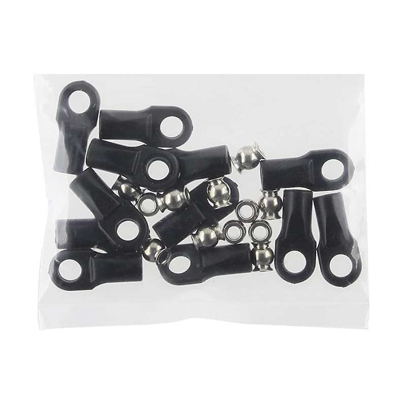 12pcs Rod Ends with Hollow Balls 5347 for Bandit Stampede Slash 2wd Drag Slash Summit Parts