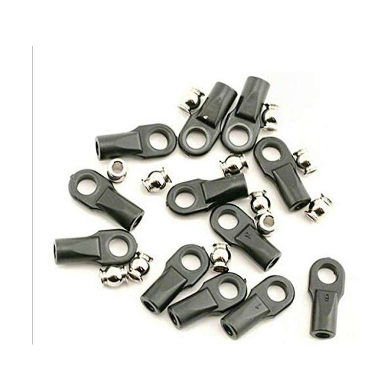 12pcs Rod Ends with Hollow Balls 5347 for Bandit Stampede Slash 2wd Drag Slash Summit Parts