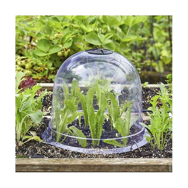 12pcs Reusable Plastic Greenhouse Garden Plant Bell Cover Plant Germination Cover Dome Frost Guard F