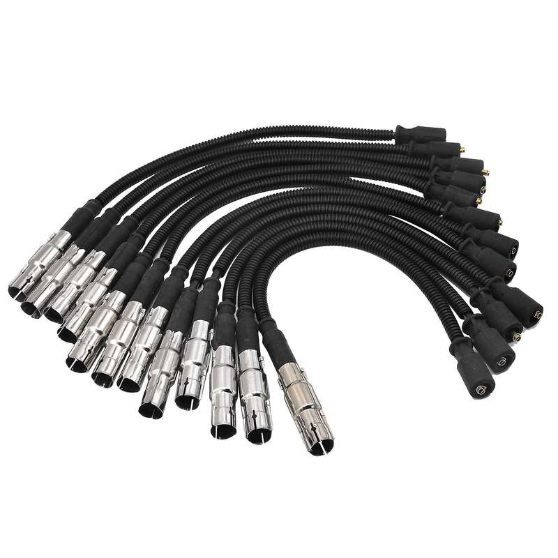 12Pcs Spark Plug Ignition Wire Set for C-Class E-Class ML 320 350 1121500218