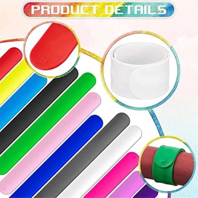 12pcs Silicone Flip Wrapping Paper Holder Poster Holder Paper Roll Holder Stabilizer Slap Bands for