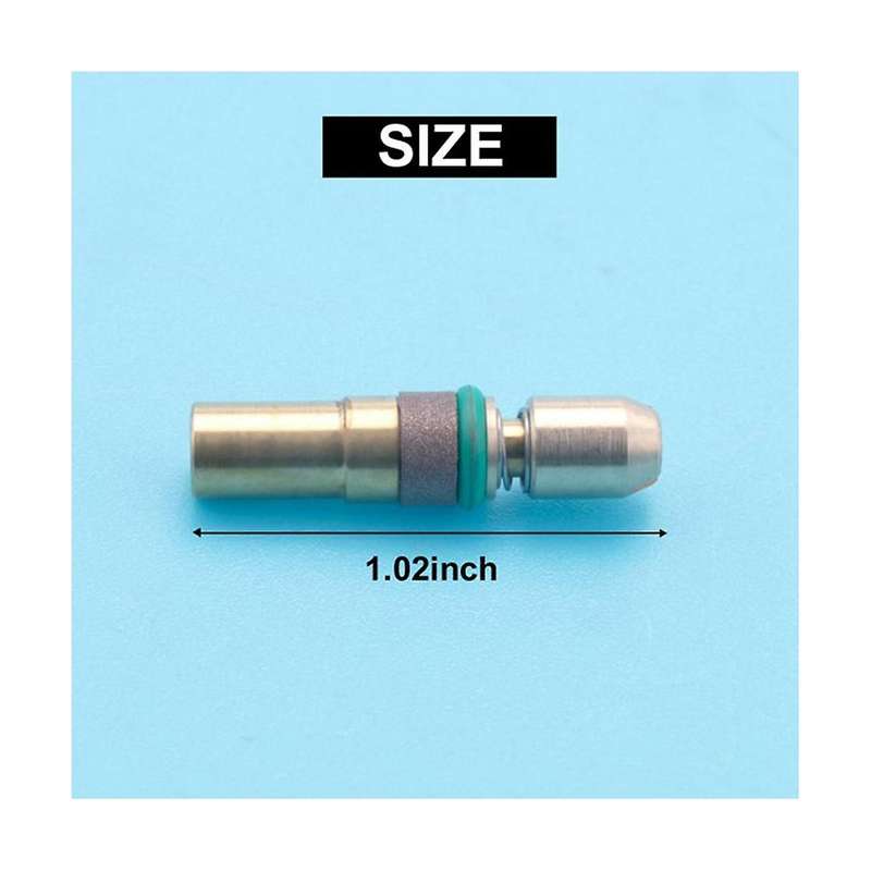 12Pcs Three-Stage Piston Head High-Pressure Copper Head for 6mm 30Mpa High-Pressure Pump Piston Par