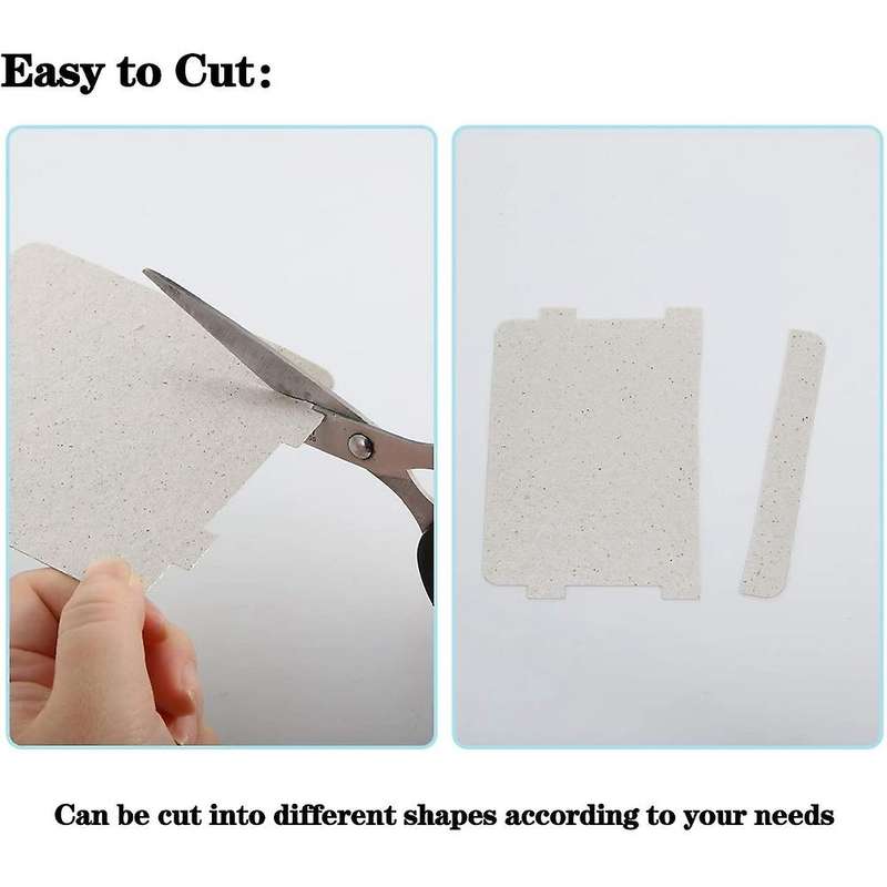 12Pcs Waveguide Cover Universal Mica Plates Sheets for Microwave Oven Repairing Replacement Part In