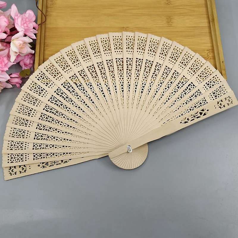12pcs Wooden Hand Fan,wood Folding Fans Bulk,vintage Chinese Fans, Hand Fan Foldable for Women,gifts