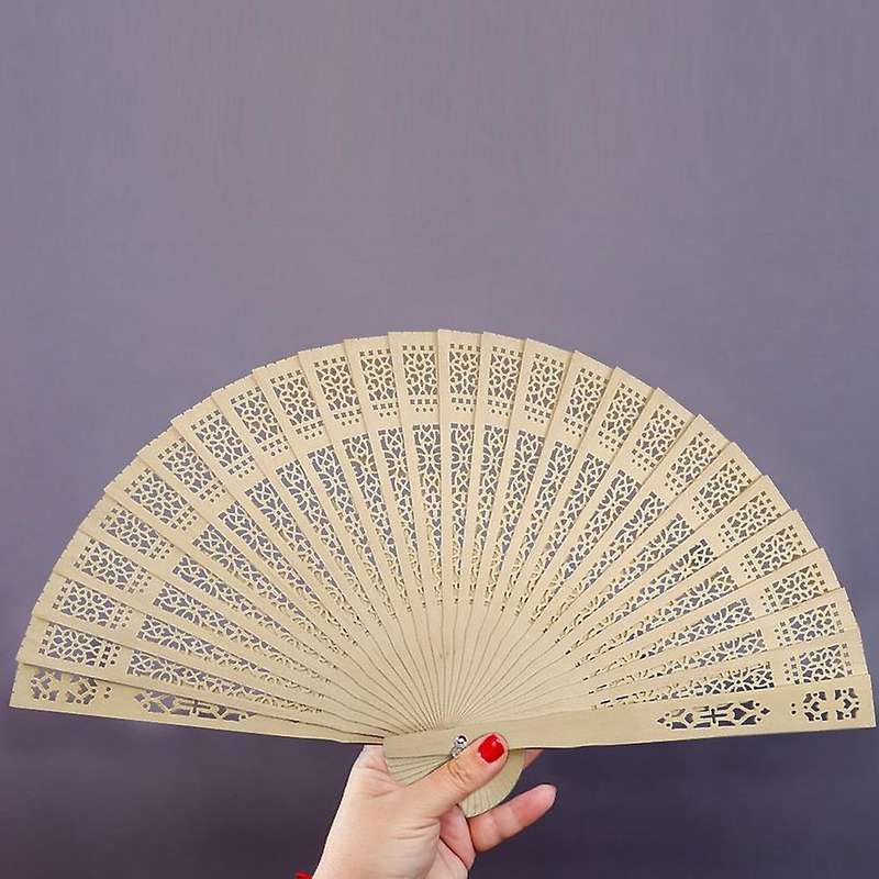 12pcs Wooden Hand Fan,wood Folding Fans Bulk,vintage Chinese Fans, Hand Fan Foldable for Women,gifts