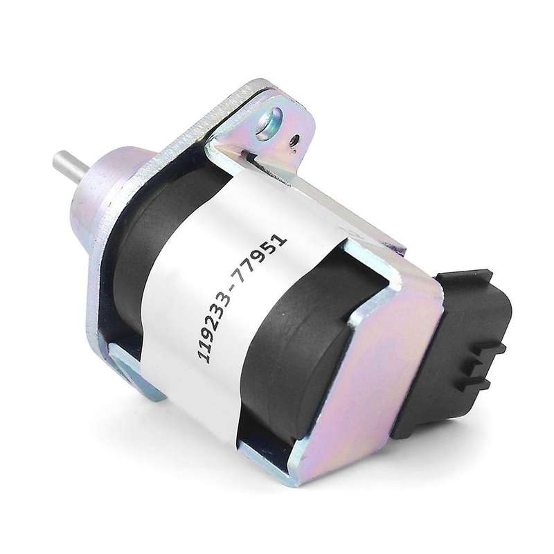 12v 119233-77951 Stop Solenoid Valve for B30 & Vio20 Engine 119233-77952 119285-77951