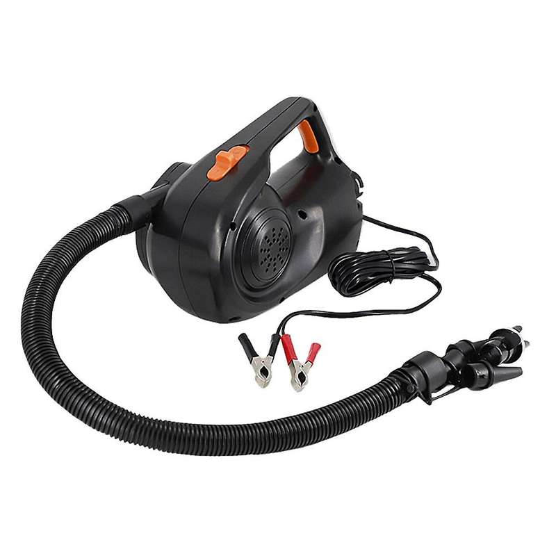 12V 100W Car Rechargable Pump Electric Inflatable Air Pump for Kayak Boat Swimming Pool Air Cushions