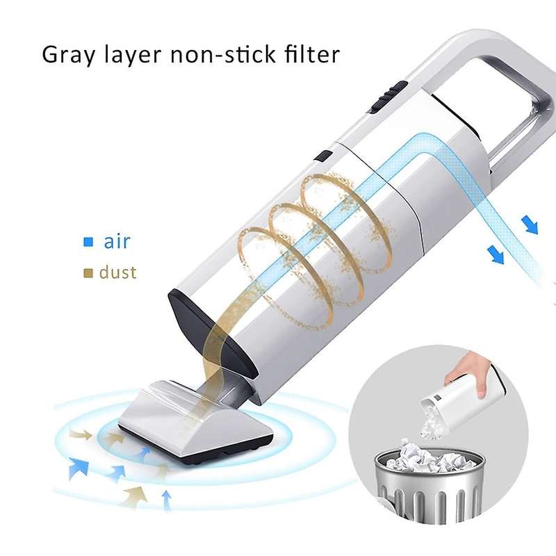 12V 120W Car Vacuum Cleaner Household Mini Portable Wireless Vacuum Cleaner Wet Dry