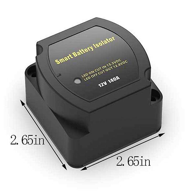 12v 140amp Dual Battery Smart Isolator Voltage Sensitive Relay Vsr Smart Switch for Car Atv Utv Boa