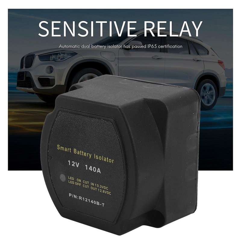12V 140A Voltage Sensitive Relay Battery Isolator