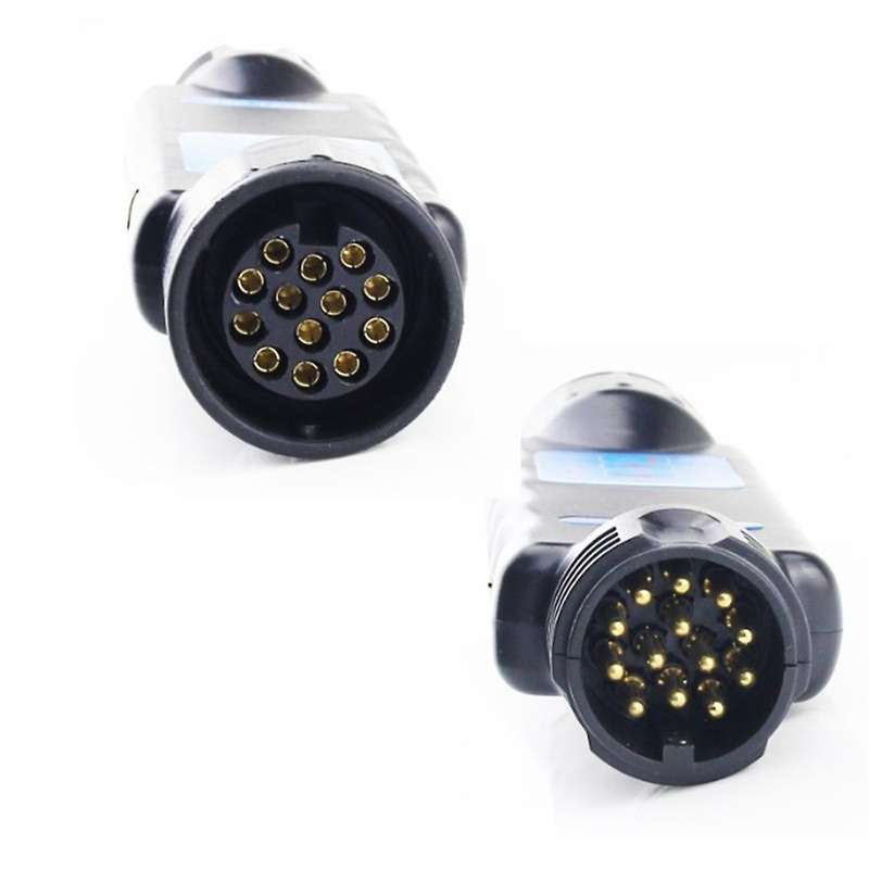 12v 13 Pin Trailer Tester Diagnostic Tools Wiring Check Light Test Plug Socket Adapter Car Truck Car