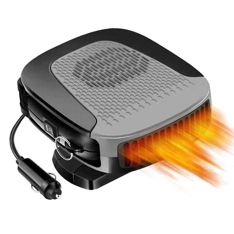 12v 150w Car Heater Portable Car Heater Fast Heating & Cooling Fan 2-in-1 Modes Windshield Defogger