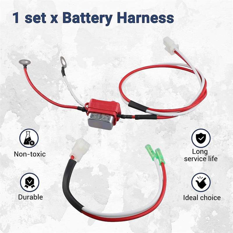 12V 15AMP Battery Harness 4716-4701 4749A5531 for -Up