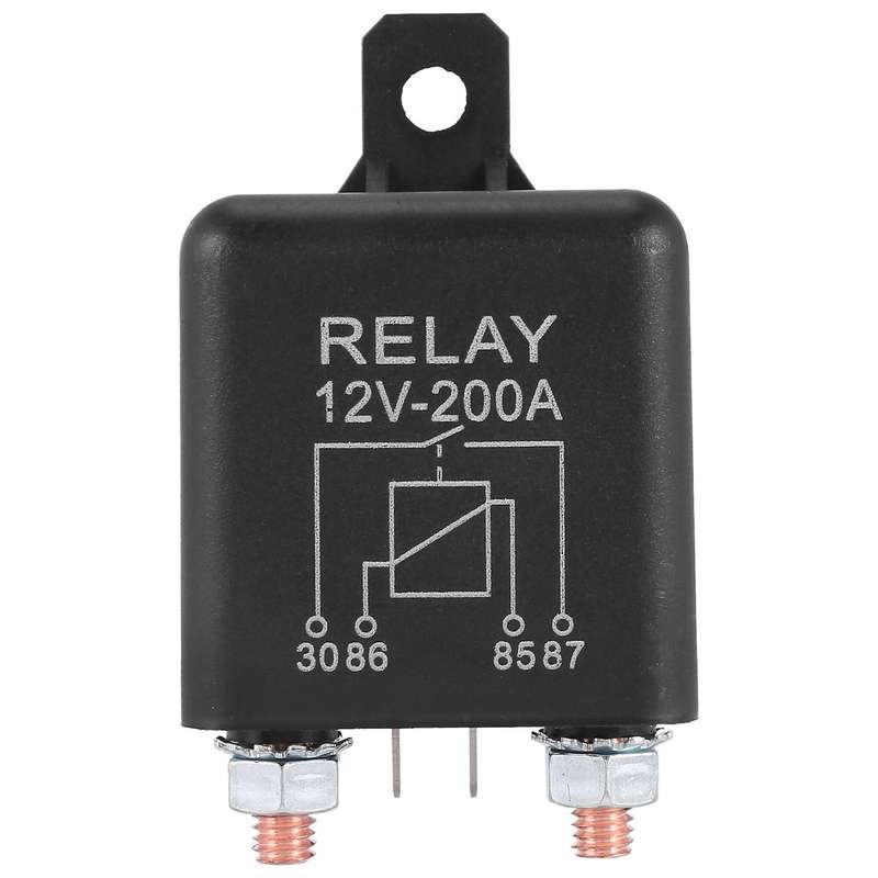 12V 200A Normally Open 4 Pin Relay