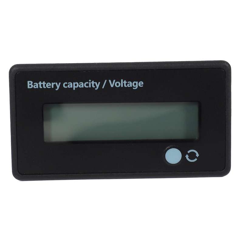 12v 24v 36v 48v Battery Meter, Battery Capacity Voltage Indicator, Lead-acid & Lithium Ion Battery