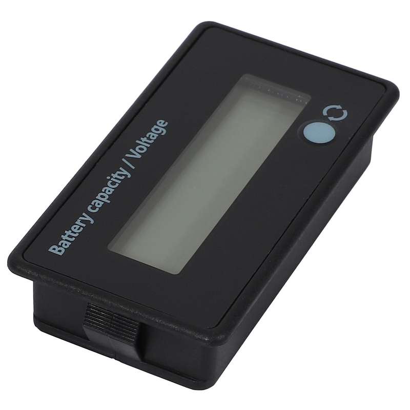 12v 24v 36v 48v Battery Meter, Battery Capacity Voltage Indicator, Lead-acid & Lithium Ion Battery