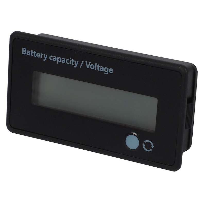12v 24v 36v 48v Battery Meter, Battery Capacity Voltage Indicator, Lead-acid & Lithium Ion Battery
