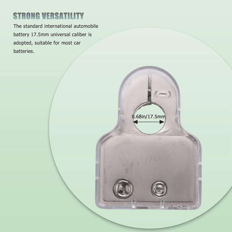 12v 24v Car Battery Terminal Connectors Strong Versatility 0 4 8 Gauge Awg Battery Clamp Negative