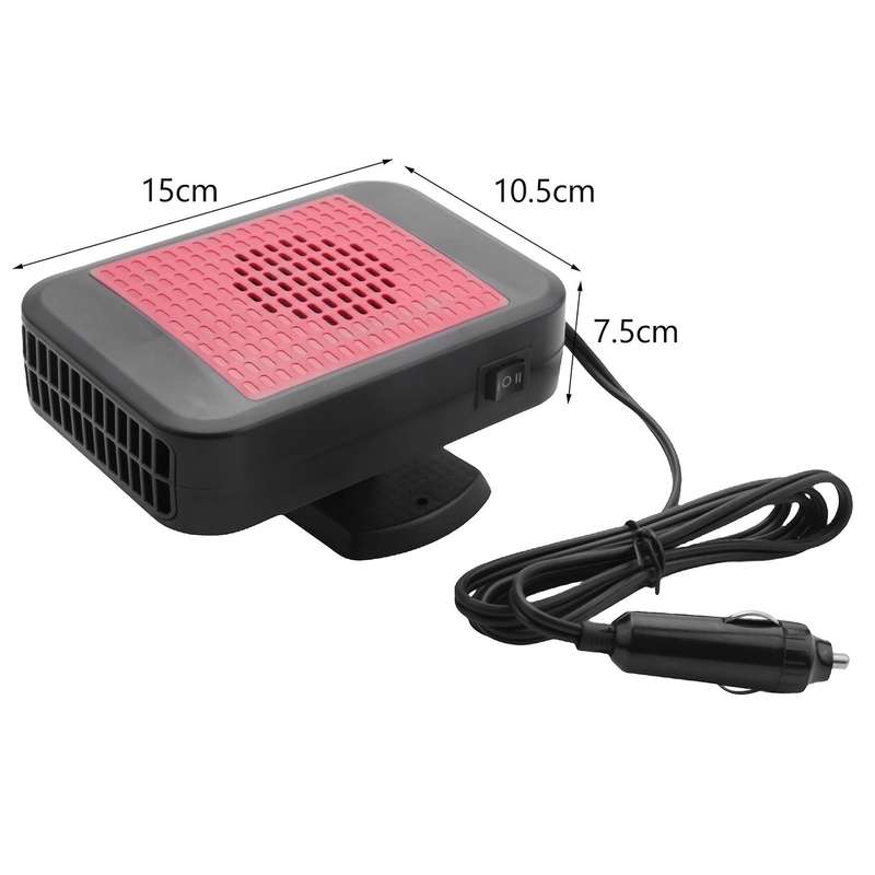 12v 200w Car Heater Electric Cooling Heating Fan Warmer Electric Dryer Windshield Defogging Demister