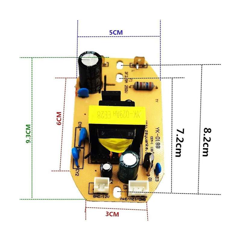 12v 34v 35w Universal Humidifier Board Replacement Part Component Atomization Circuit Plate Module