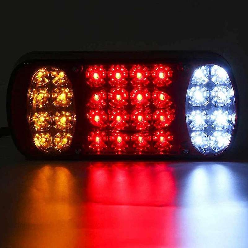 12V 32LED Tail Light Rear Brake Signal Light Suitable for Trailer Trucks