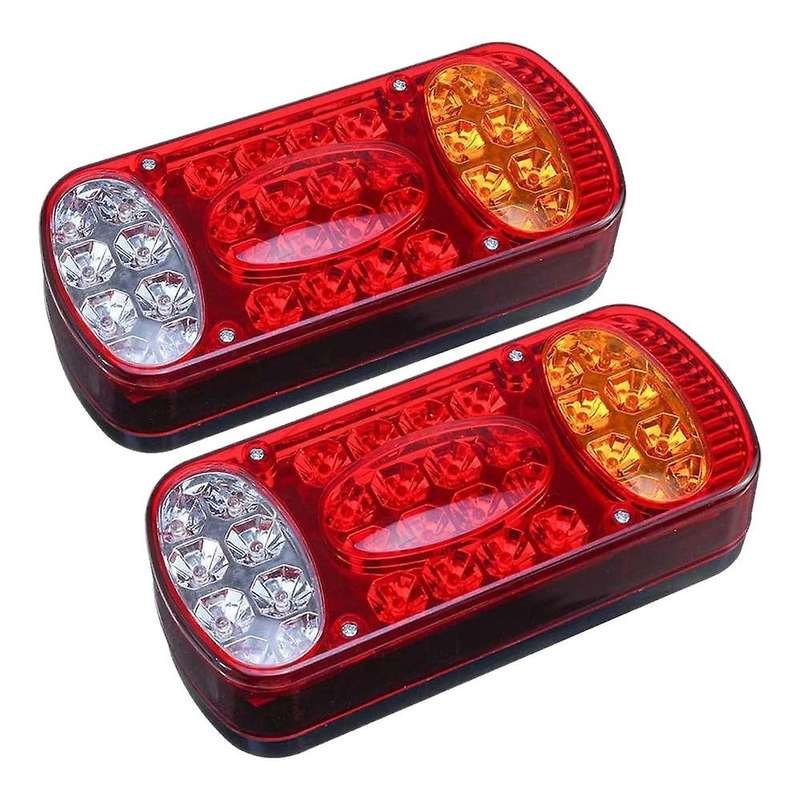 12V 32LED Tail Light Rear Brake Signal Light Suitable for Trailer Trucks