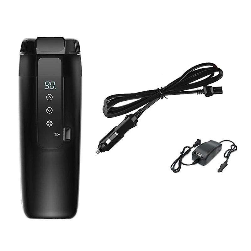 12V 350Ml Car Travel Heating Mug with Anti-Spill Lid, Portable Coffee Travel Cup Home Car Dual ,G350