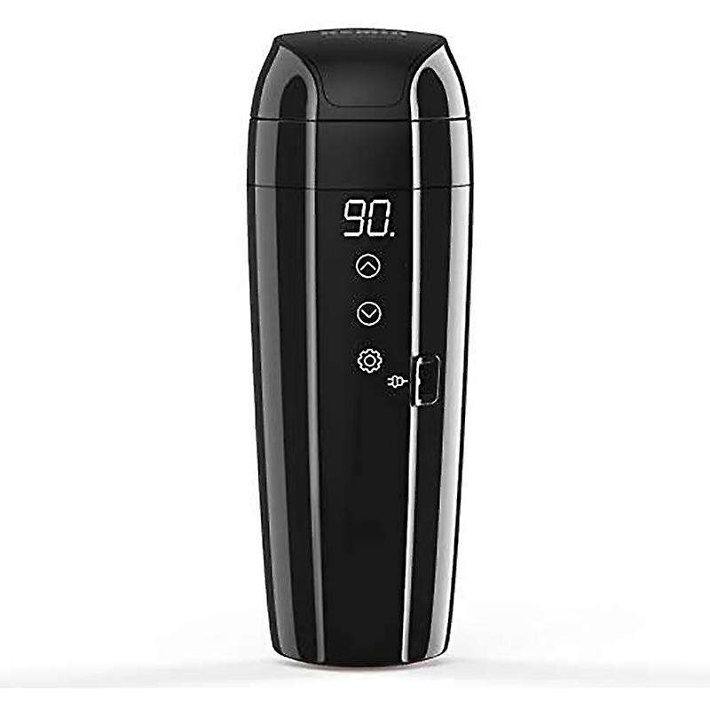 12V 350Ml 70W Car Travel Heating Mug with Anti-Spill Lid, Portable Coffee Travel Cup Variable Temper